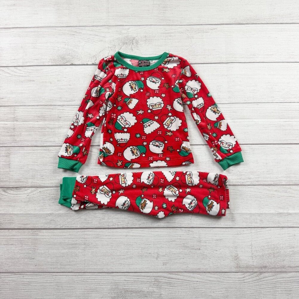 PJs and Presents Santa Holiday Christmas Pajamas - Picture 1 of 7